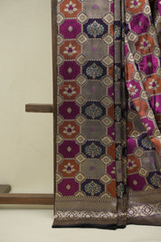 Multicolour Banarasi Silk Saree - SRMBSS923