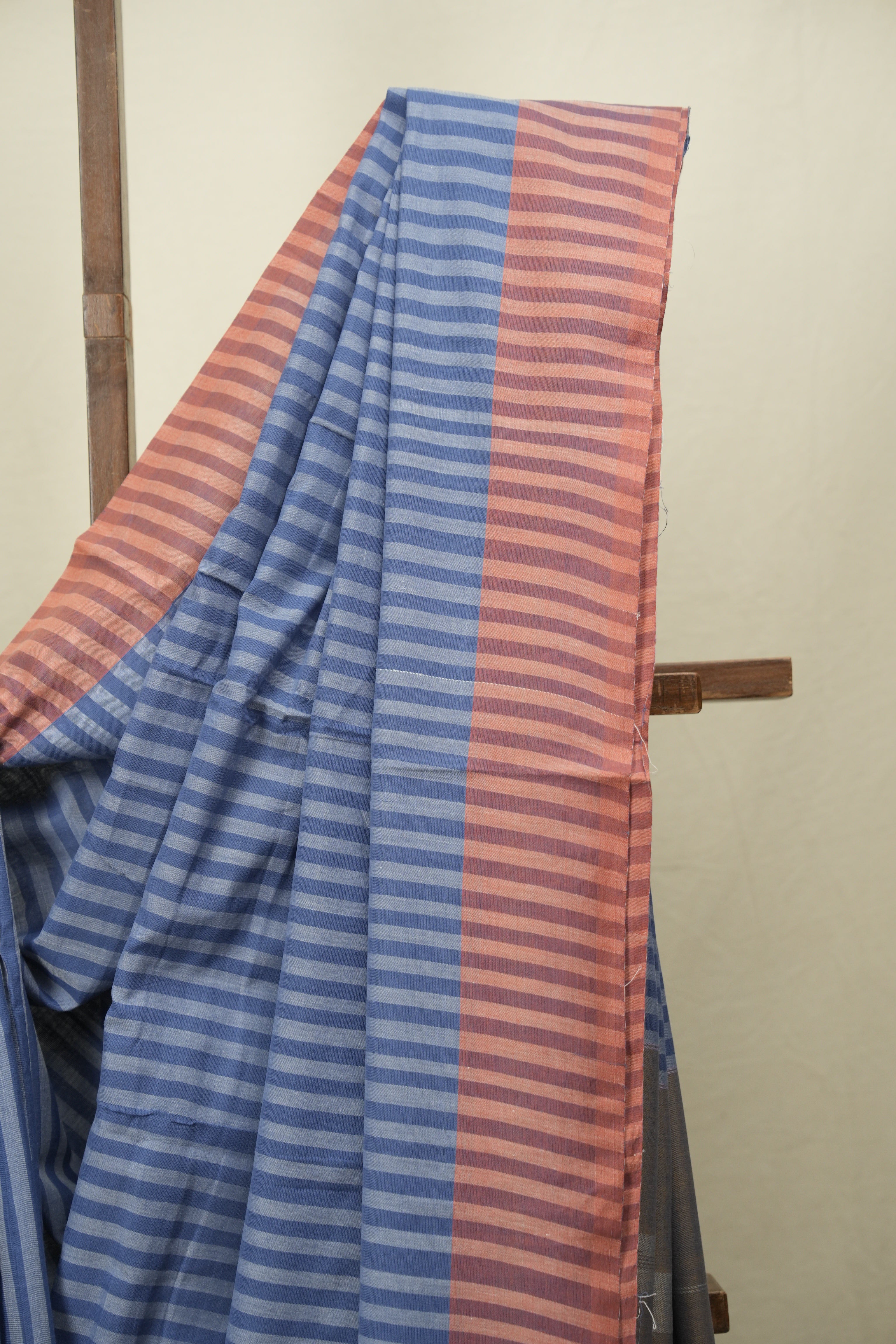 Blue Cotton Ilkal Saree - SRBCIS1066