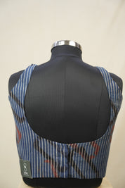 Blue HBP Ajrakh Cotton Blouse - SRBACB52