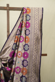 Multicolour Banarasi Silk Saree - SRMBSS923