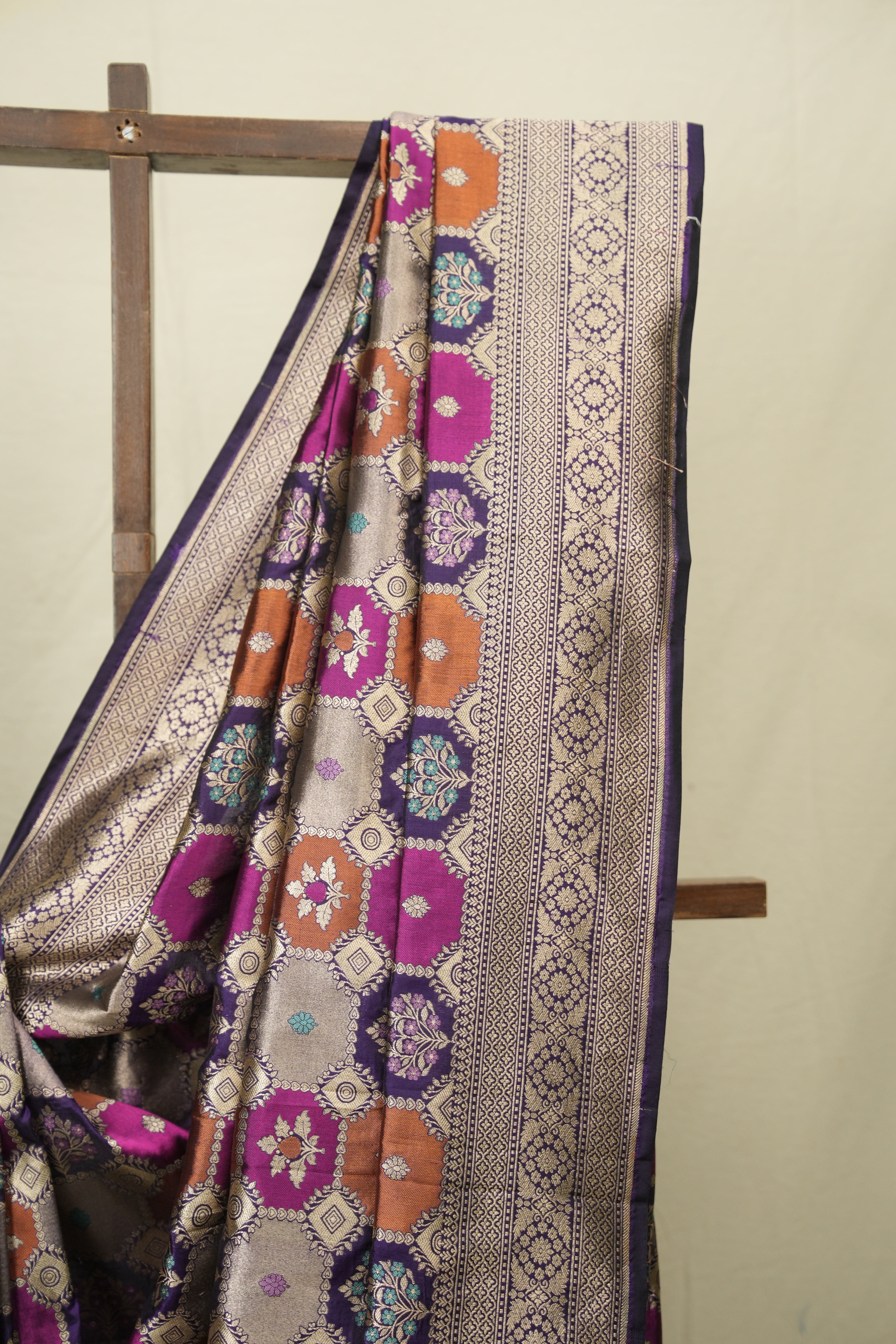 Multicolour Banarasi Silk Saree - SRMBSS923