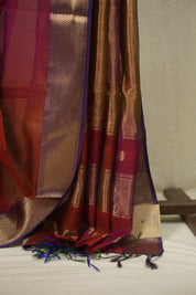 Multicolour Maheshwari Saree - SRMMS1326