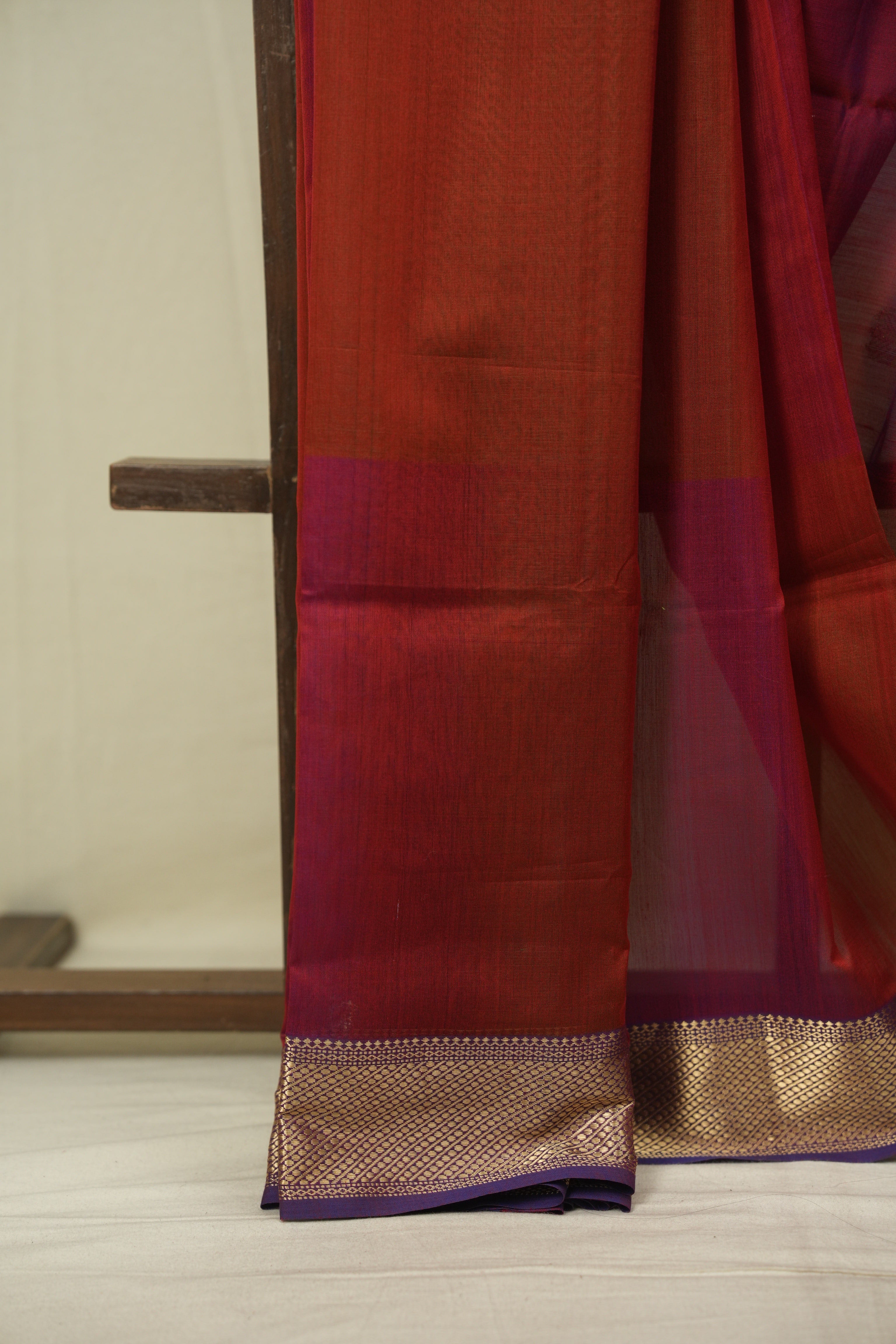 Multicolour Maheshwari Saree - SRMMS1326