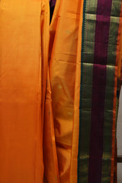 Orange Kanjeevaram Silk Saree - SROKSS917