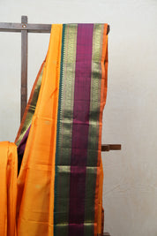 Orange Kanjeevaram Silk Saree - SROKSS917