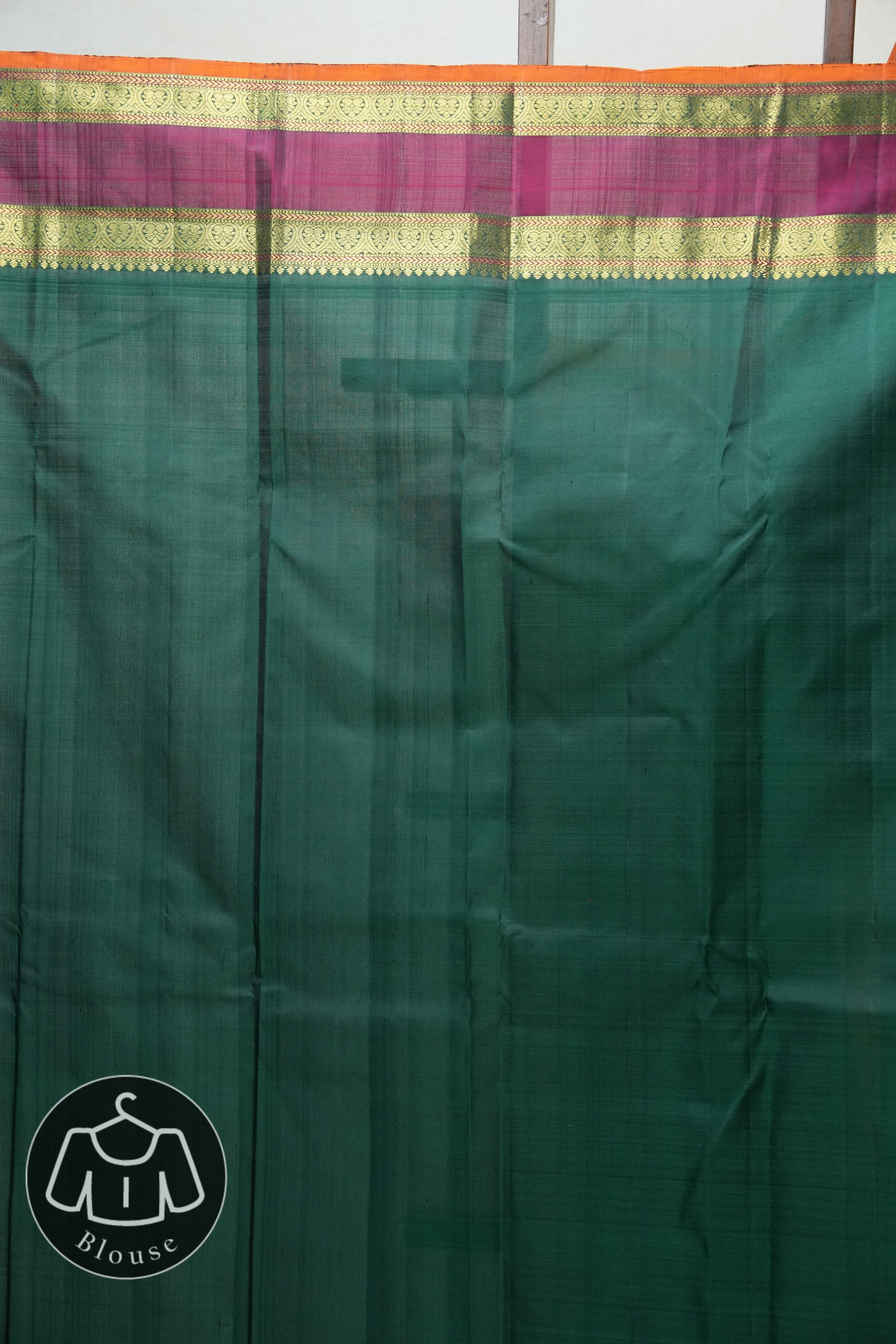 Orange Kanjeevaram Silk Saree - SROKSS917