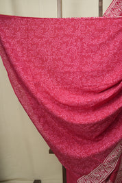 Rani Pink HBP Cotton Saree - SRRPCS3600