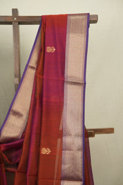 Multicolour Maheshwari Saree - SRMMS1326