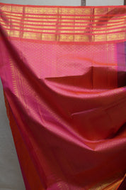 Dark Green Kanjeevaram Silk Saree - SRDGKSS924