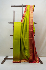 Pear Green Kanjeevaram Silk Saree - SRPGKSS920