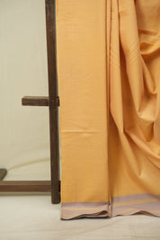 Yellow Cotton Ilkal Saree - SRYCIS1070