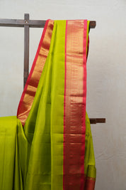 Pear Green Kanjeevaram Silk Saree - SRPGKSS920