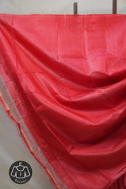 Pink Tussar Silk Saree - SRPTSS1321