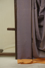 Two Tone Purple Cotton Ilkal Saree - SRPCIS1063