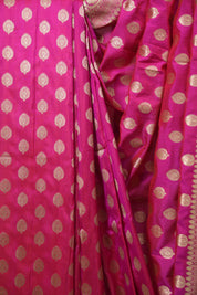 Pink Banarasi Silk Saree - SRPBSS964