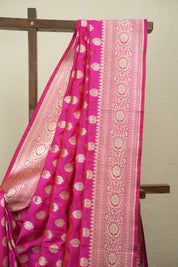 Pink Banarasi Silk Saree - SRPBSS964