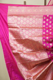 Pink Banarasi Silk Saree - SRPBSS964
