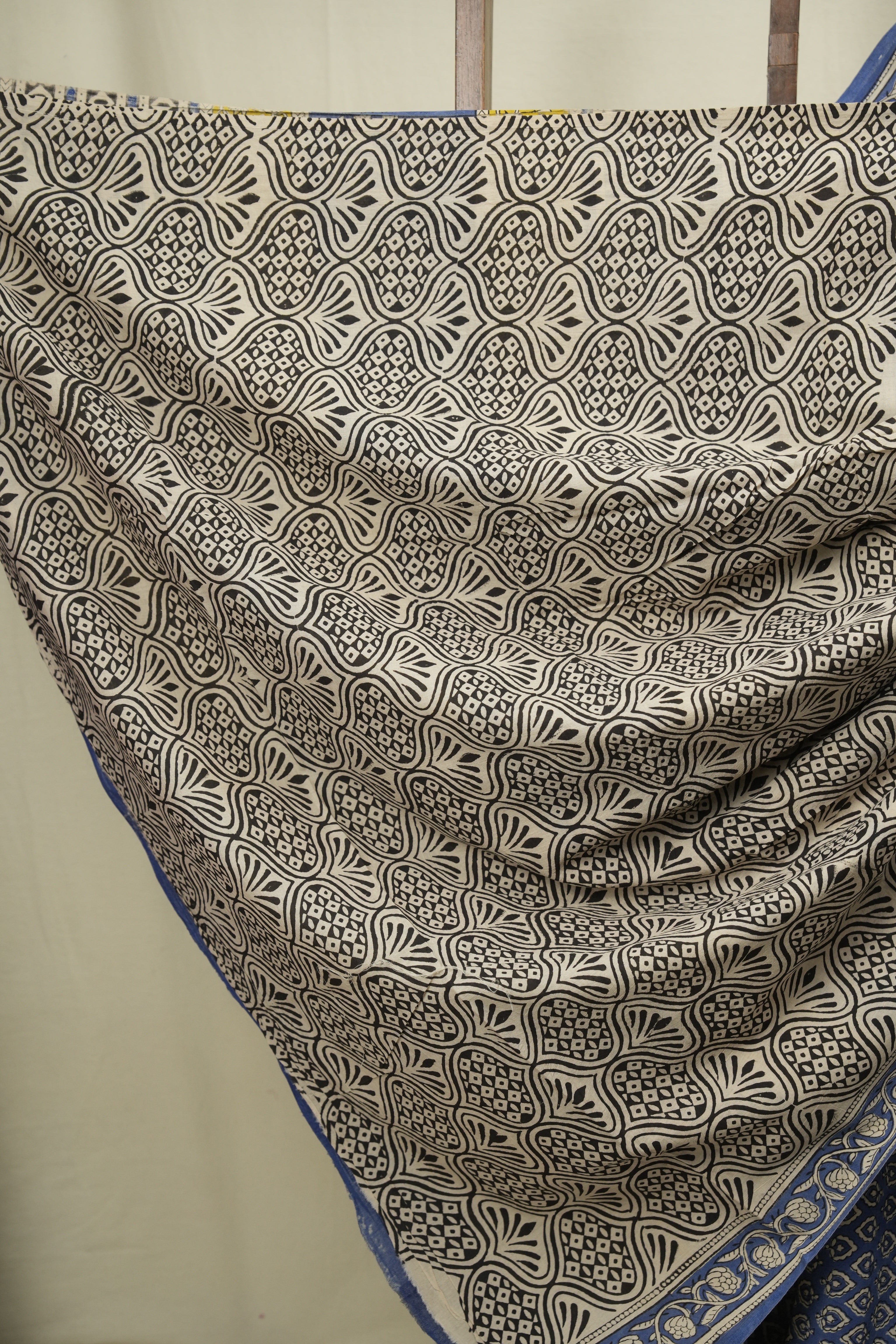 Blue HBP Cotton Saree - SRBCS3606