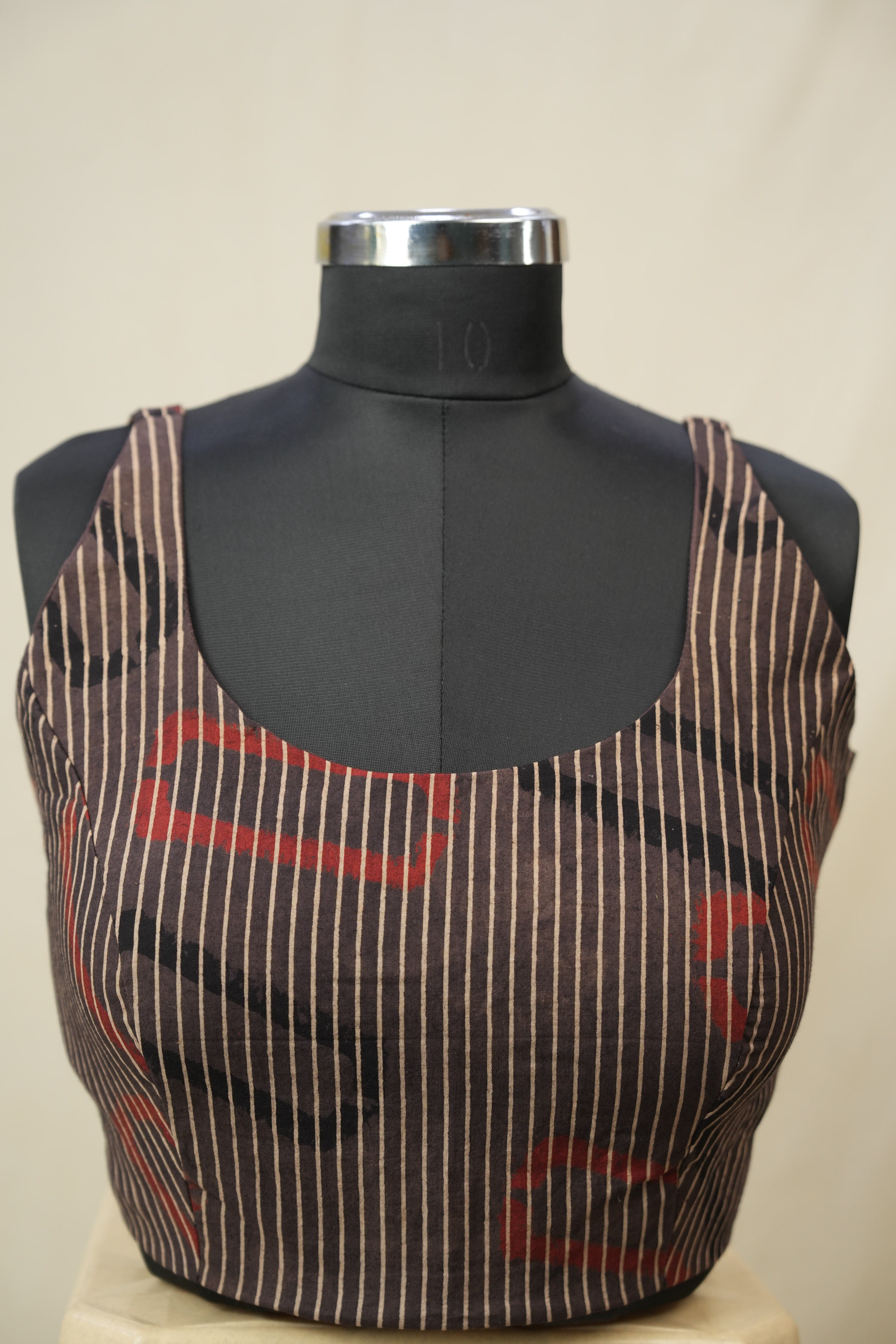 Kashish HBP Ajrakh Cotton Blouse - SRKACB50