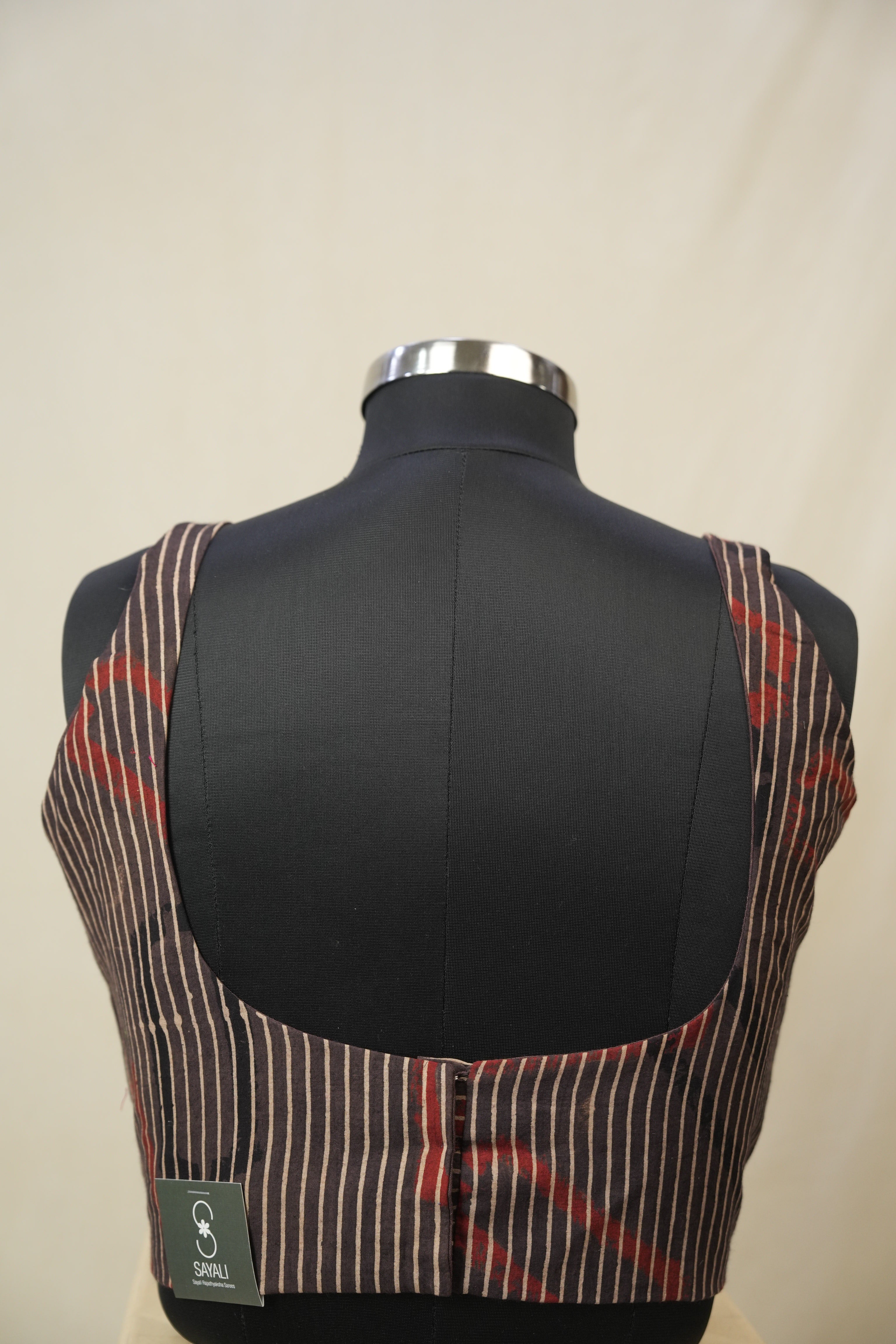 Kashish HBP Ajrakh Cotton Blouse - SRKACB50