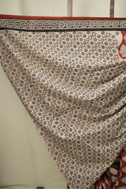 Maroon HBP Cotton Saree - SRMCS3602