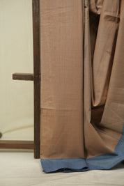 Brown Cotton Ilkal Saree - SRBCIS1062