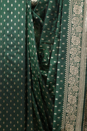Green Banarasi Silk Saree - SRGBSS968