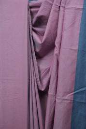 Purple Cotton Ilkal Saree - SRPCIS1047