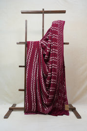 Deep Wine HBP Modal Silk Saree - SRDWMSS341