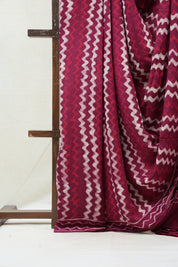 Deep Wine HBP Modal Silk Saree - SRDWMSS341