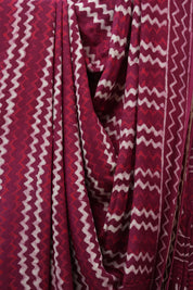 Deep Wine HBP Modal Silk Saree - SRDWMSS341