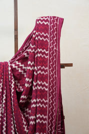 Deep Wine HBP Modal Silk Saree - SRDWMSS341