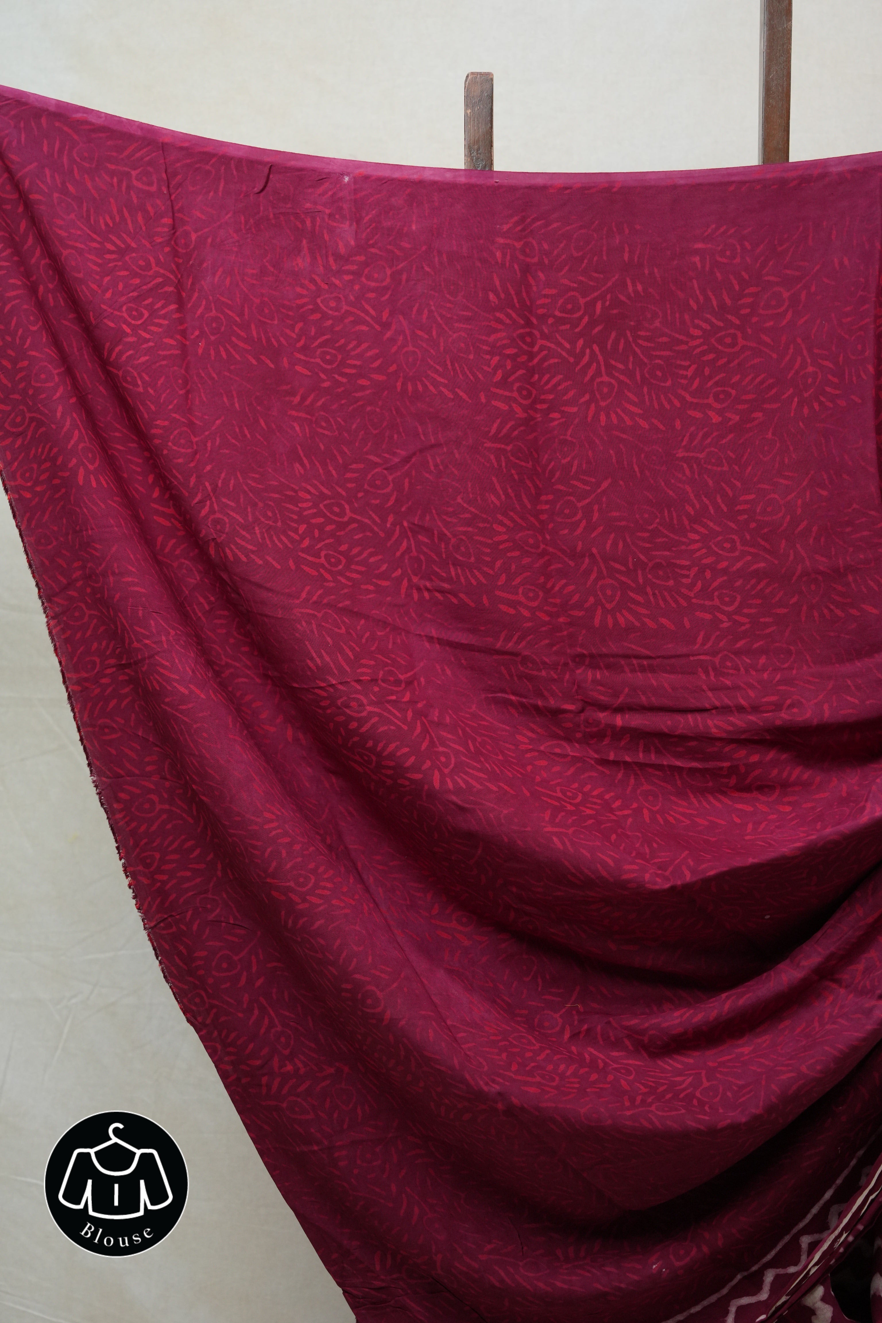 Deep Wine HBP Modal Silk Saree - SRDWMSS341
