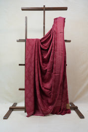 Light Wine HBP Modal Silk Saree - SRLWMSS342