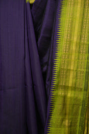 Purple Raw Silk Saree - SRPRSS1044