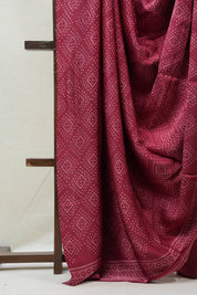 Light Wine HBP Modal Silk Saree - SRLWMSS342