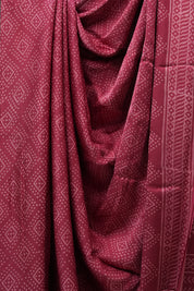 Light Wine HBP Modal Silk Saree - SRLWMSS342