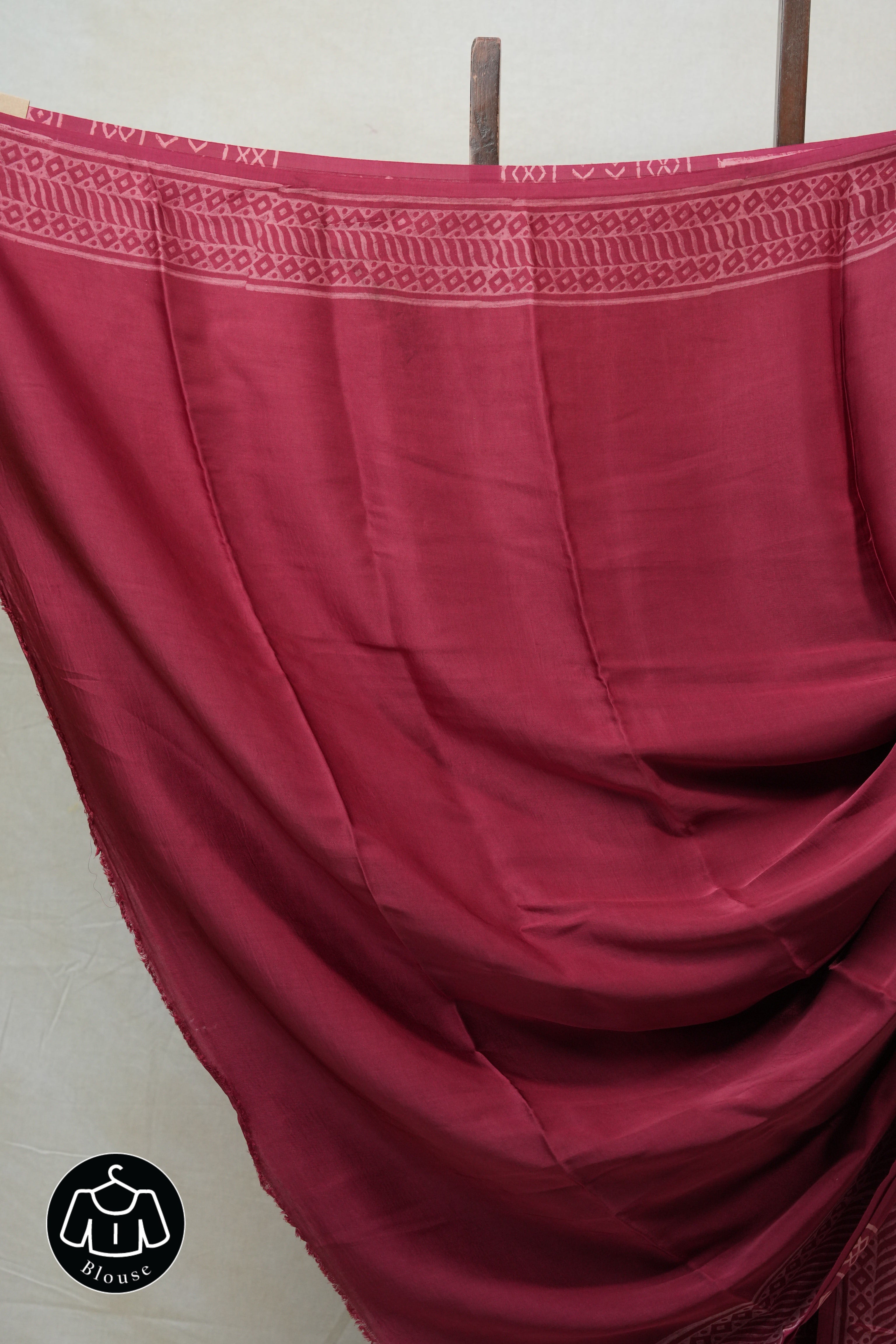 Light Wine HBP Modal Silk Saree - SRLWMSS342