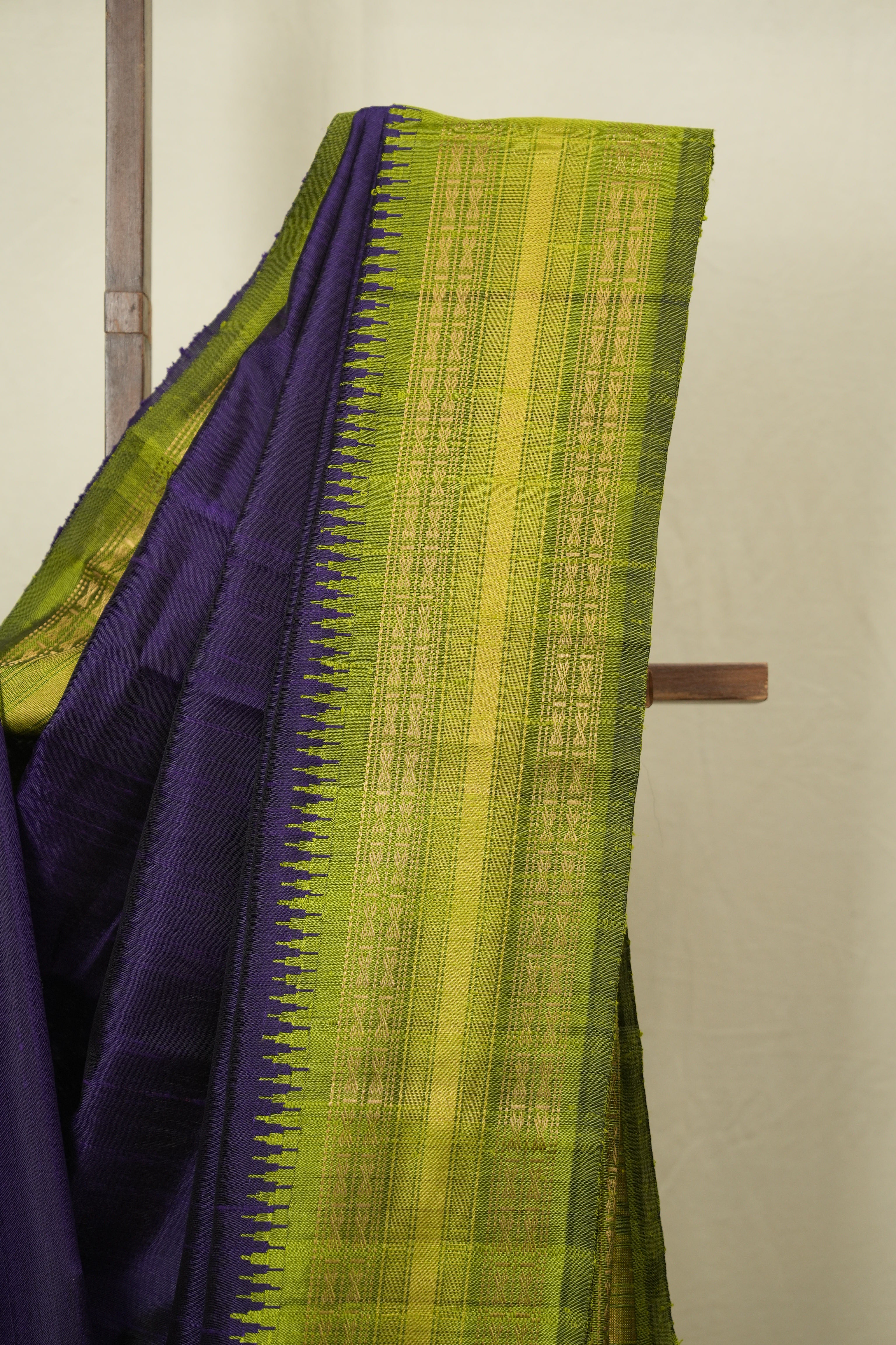 Purple Raw Silk Saree - SRPRSS1044