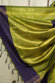 Purple Raw Silk Saree - SRPRSS1044
