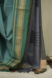 Green Cotton Ilkal Saree - SRGCIS1050