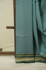 Green Cotton Ilkal Saree - SRGCIS1050