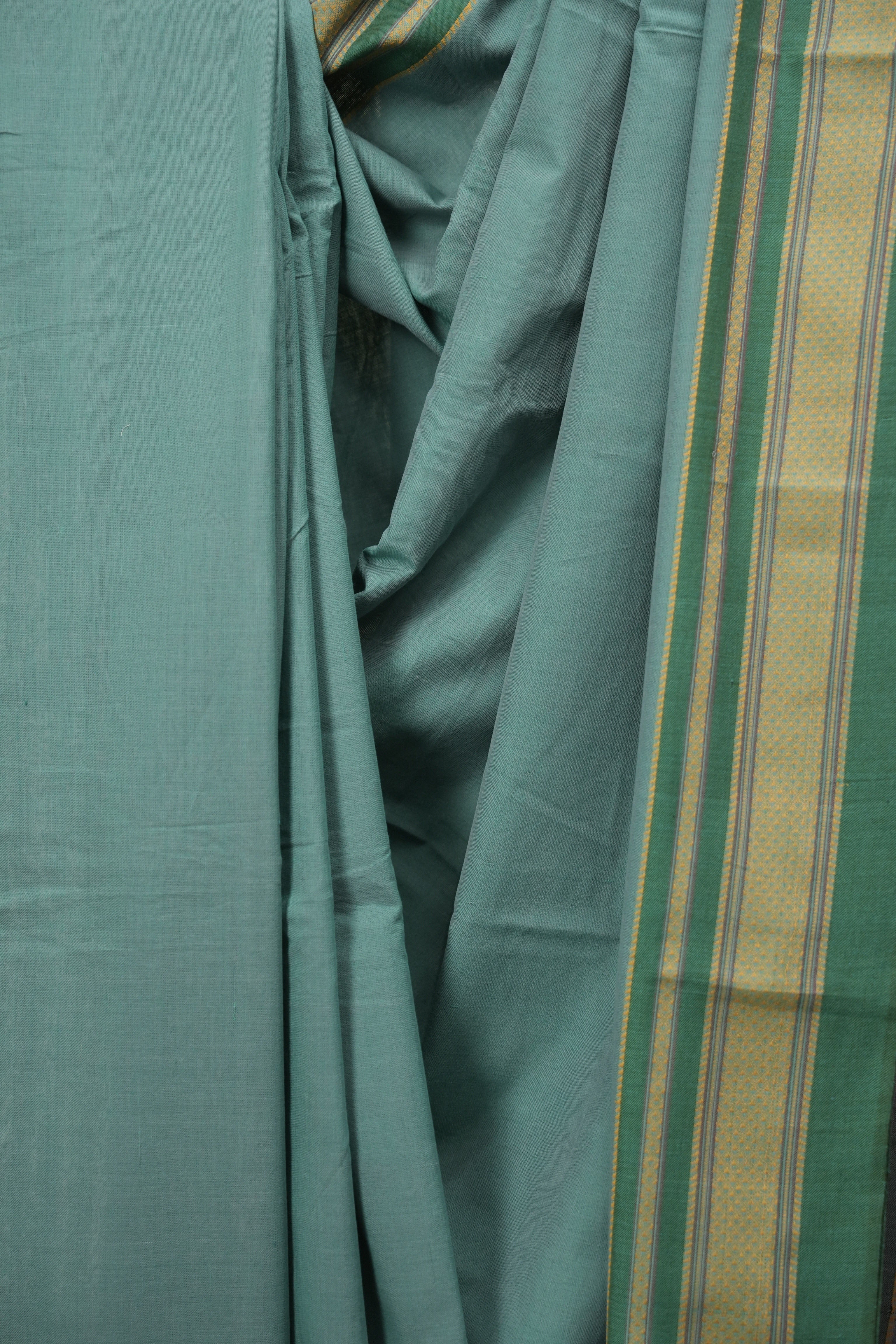 Green Cotton Ilkal Saree - SRGCIS1050