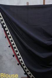 Maroon HBP Cotton Saree - SRMCS2207