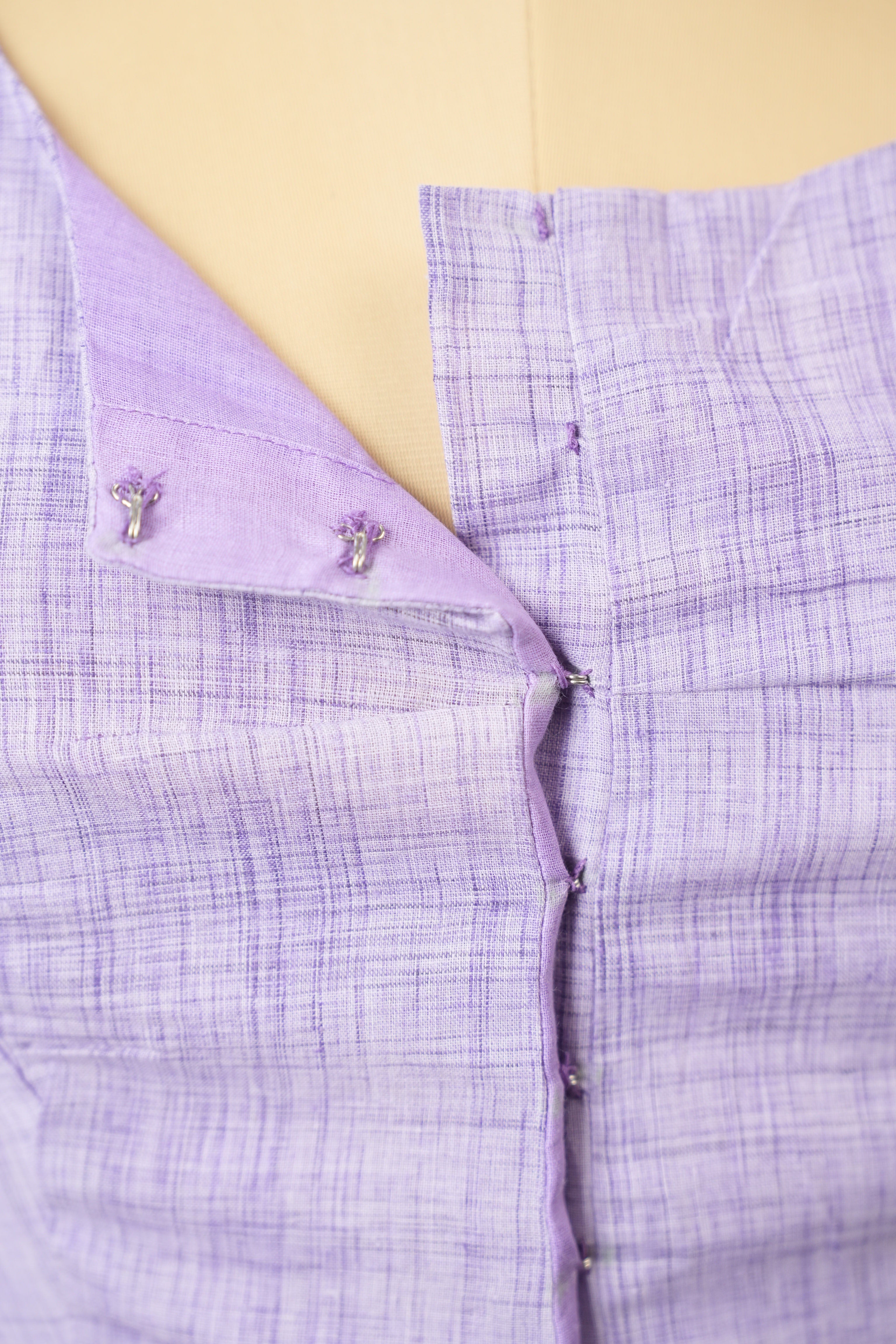 Lavender Cotton Blouse - SRLCB40
