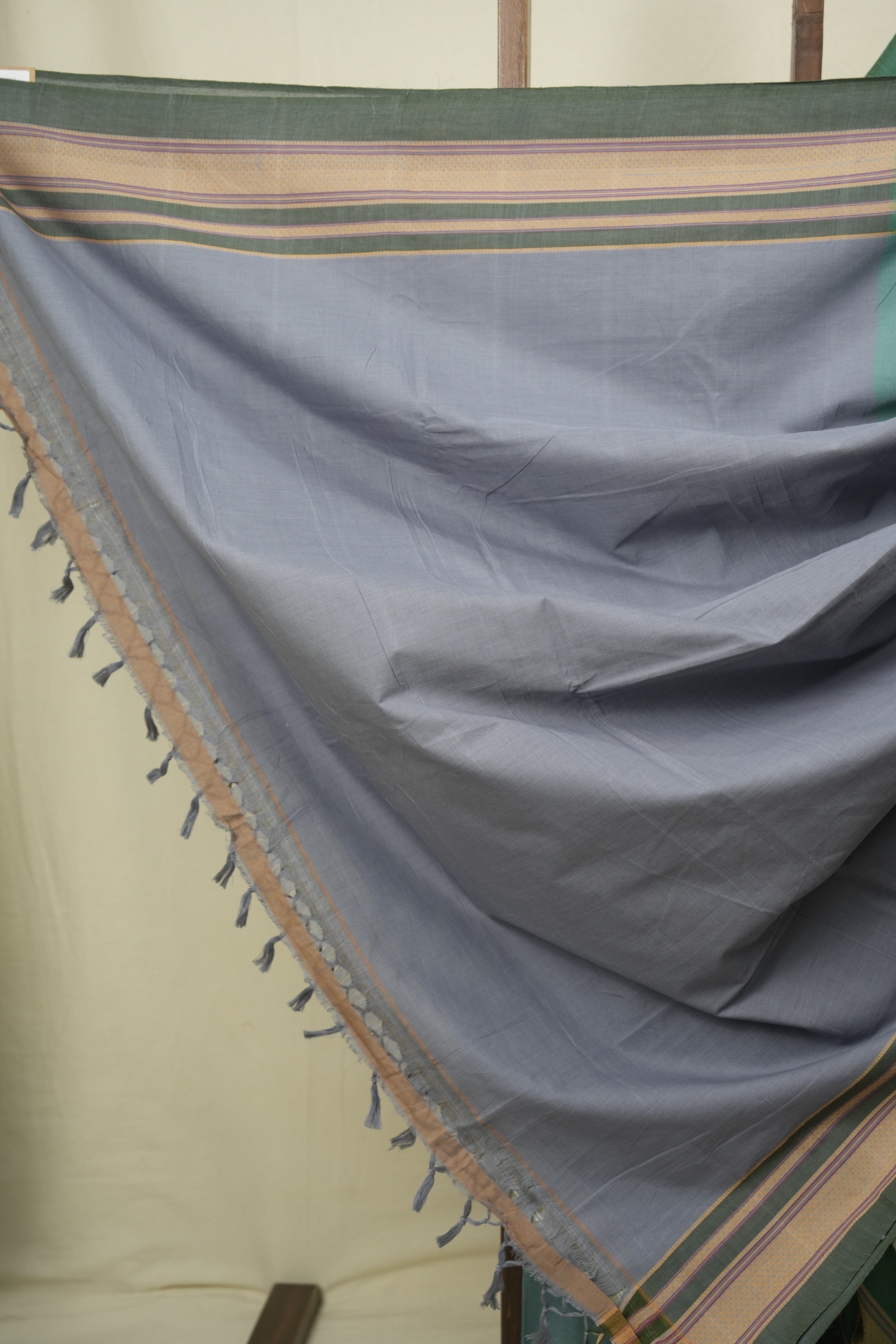 Green Cotton Ilkal Saree - SRGCIS1050