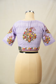 Lavender Cotton Blouse - SRLCB40