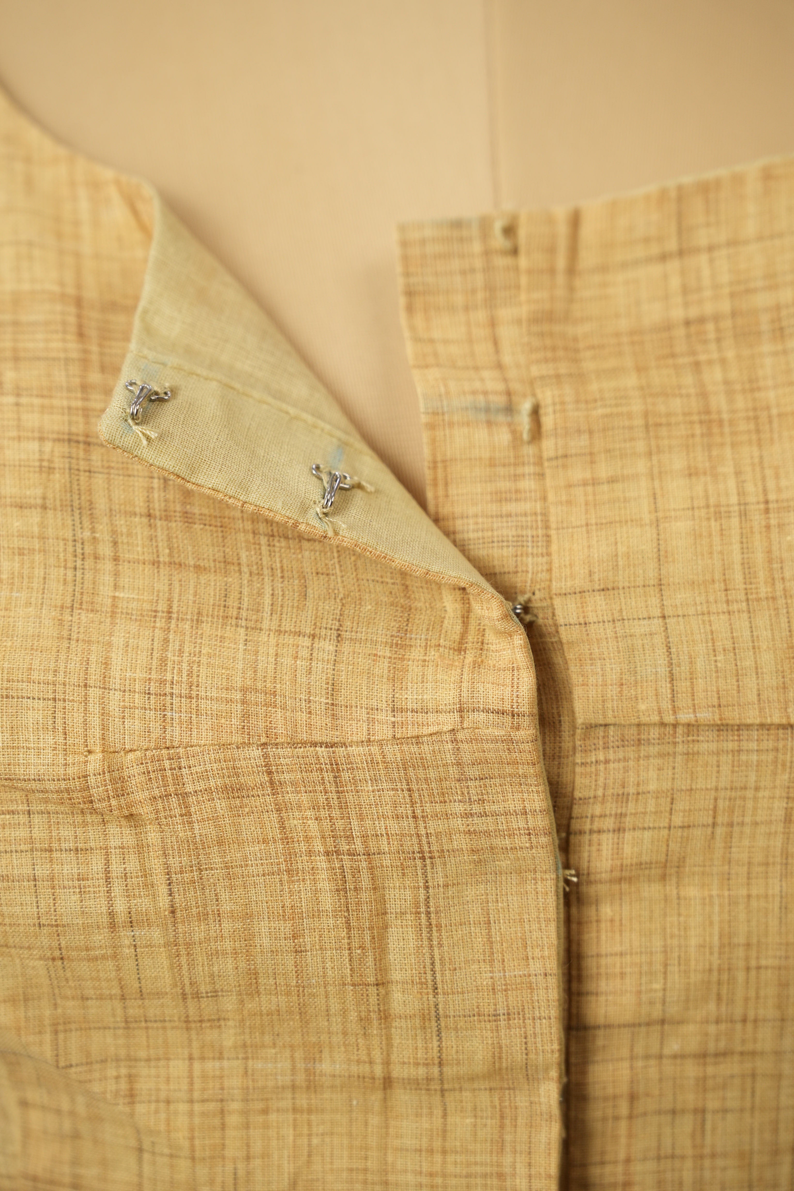 Cream Yellow Cotton Blouse - SRCYCB37
