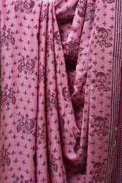 Pink HBP Modal Silk Saree - SRPMSS337