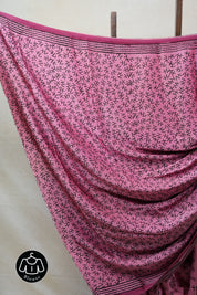 Pink HBP Modal Silk Saree - SRPMSS337